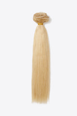 18" Real Human Hair Clip-in Hair Extensions | Light Blond and Dirty Blond | 10 Pieces