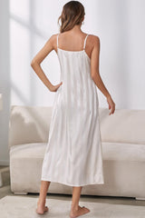 2 Piece Satin Nightgown and Robe Set | 3 Colors