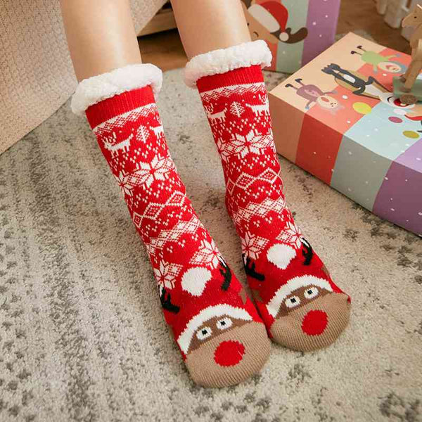Holiday Non-Slip Grip Slipper Socks | 10 Styles