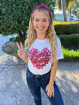 A Bundle Of Hearts Graphic Top