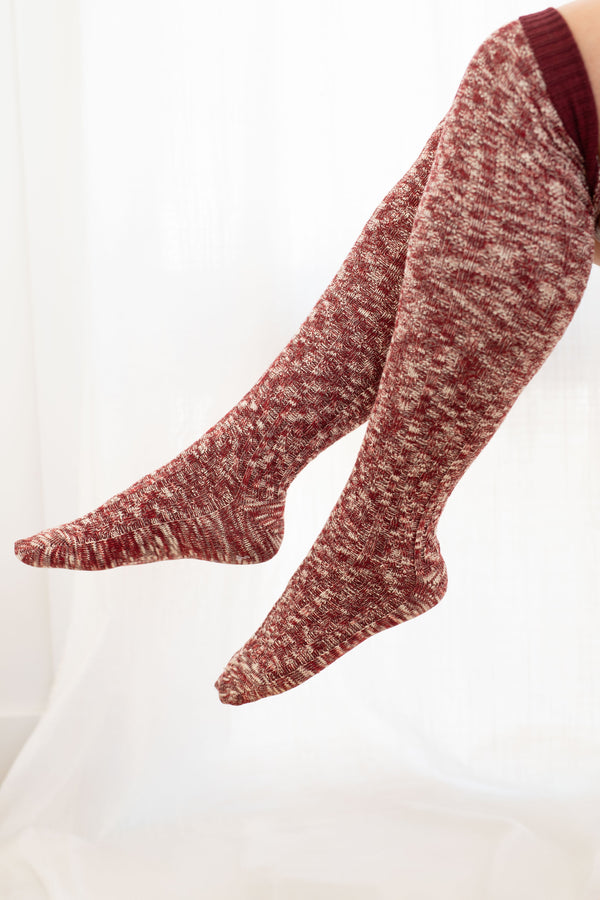 Pure Luxury Over-the-Knee Socks | Set of 3