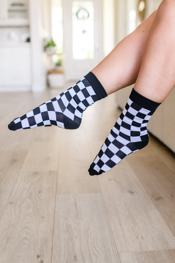 Sweet Socks Checkerboard | 2 Colors