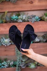 My Black Suede Shoes - Black Feather